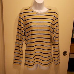 Long-sleeve top Black/Yellow/Grey